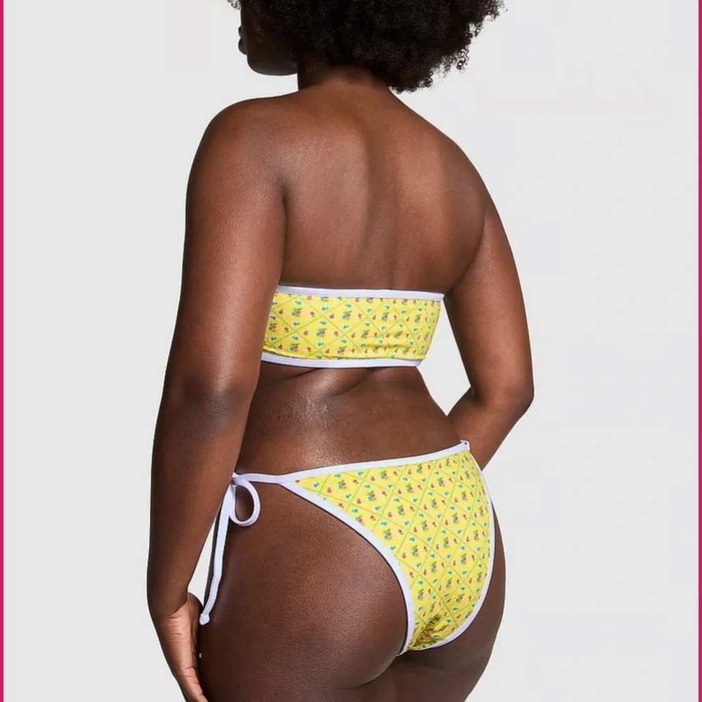New! SET Frankie’s Bikinis x Pink Rosalind Top and Bikini Bottom 31474